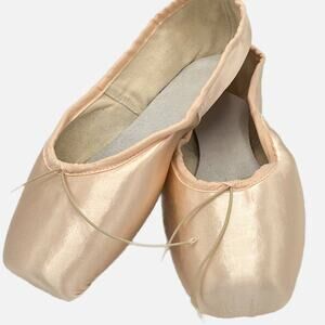 Suffolk Dance Silhouette Pink Pointe Ballet Shoes in Pink Size 7 XXXX N